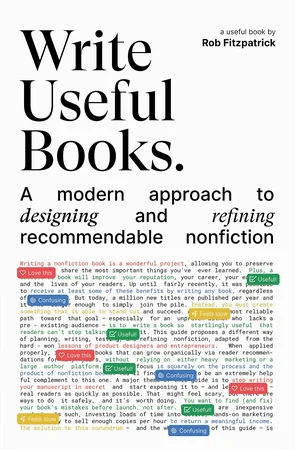 Write Useful Books: A modern approach to designing and refining recommendable nonfiction cover